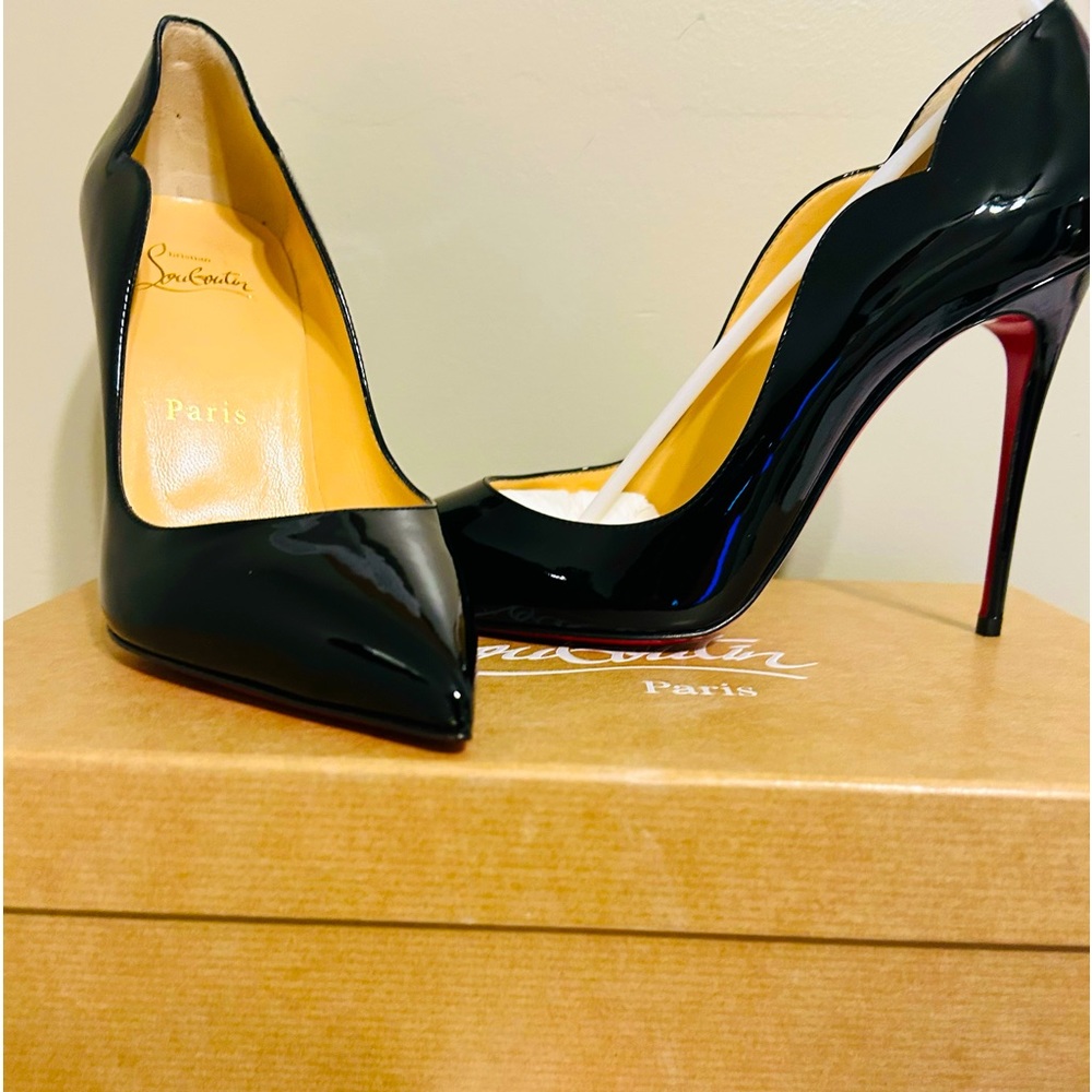 Christian Louboutin hot chick 100 6.5 women 37 euro